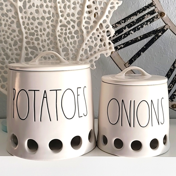 Rae Dunn Other - 🤍NWT🤍 Rae Dunn Artisan Collection By MAGENTA Potatoes & Onions Cellars